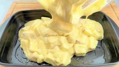 Photo of Apfel Schmandkuchen in 5 Minuten Zubereitet!