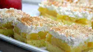 Photo of Purer Genuss: Apfelschnitten mit Sahne-Quark-Creme