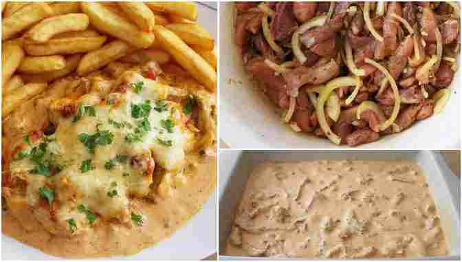 Photo of Gyros überbacken in Metaxasauce zum Abendessen !