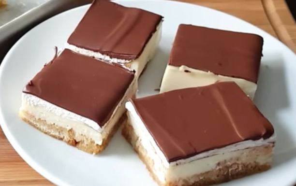 Photo of SCHOKOLADIGE CREME SCHNITTEN VOM BLECH