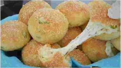 Photo of KNOBLAUCH BRÖTCHEN GEFÜLLT MIT MOZZARELLA KÄSE