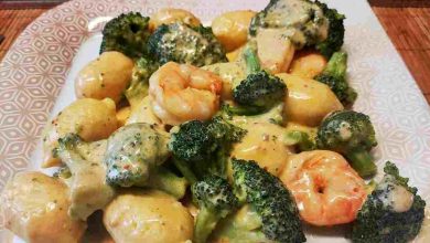 Photo of Gnocchi-Garnelen-Brokkoli Pfanne