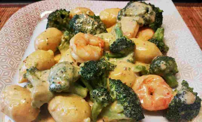 Photo of Gnocchi-Garnelen-Brokkoli Pfanne