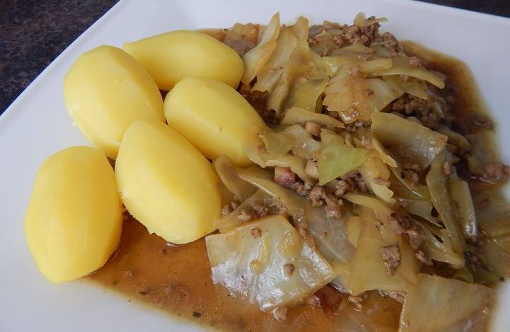 Photo of Weißkohl / Schmorkohl oder geplatzte Kohlroulade