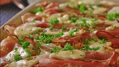 Photo of Spaghetti-Auflauf mit Speck