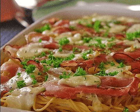 Photo of Spaghetti-Auflauf mit Speck