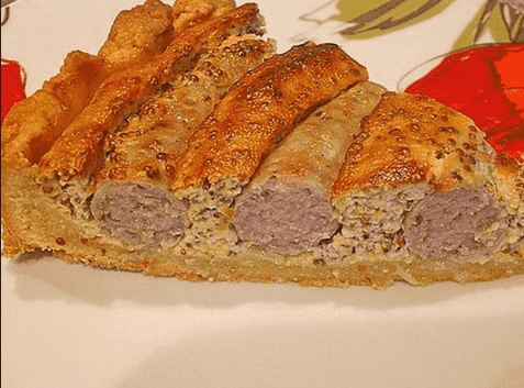 Photo of Bratwurst – Torte mit Senfkruste