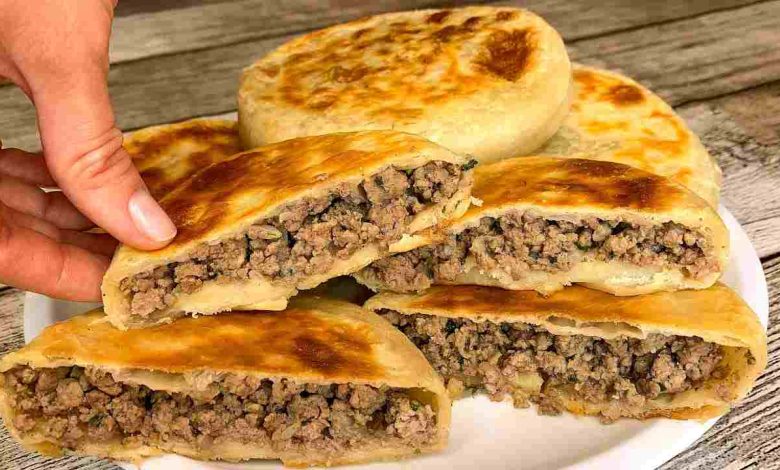 Photo of Fladen gefüllt mit Hackfleisch zum Sattessen!