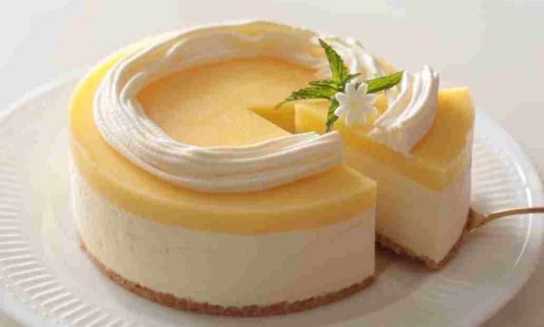 Photo of Zitronen Joghurt Torte ohne Schnickschnack!