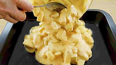 Photo of Apfelpudding Kuchen sehr lecker