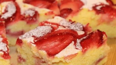 Photo of Erdbeerkuchen vom Blech, so schmeckt Sommer!