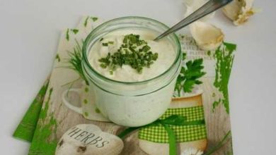 Photo of Pikanter Frischkäse mit Knoblauch