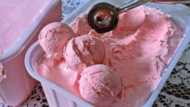 Photo of Erdbeereis ohne Eismaschine, Ruckzuck gemacht!