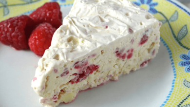 Photo of Himbeer Eistorte mit Frischkäse, herrlich erfrischend !