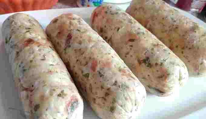 Photo of Böhmische Knödel mit Petersilie und Oregano (alte Brötchen verwerten)