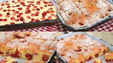 Photo of Großmutters Kirschkuchen der im Mund schmilzt!