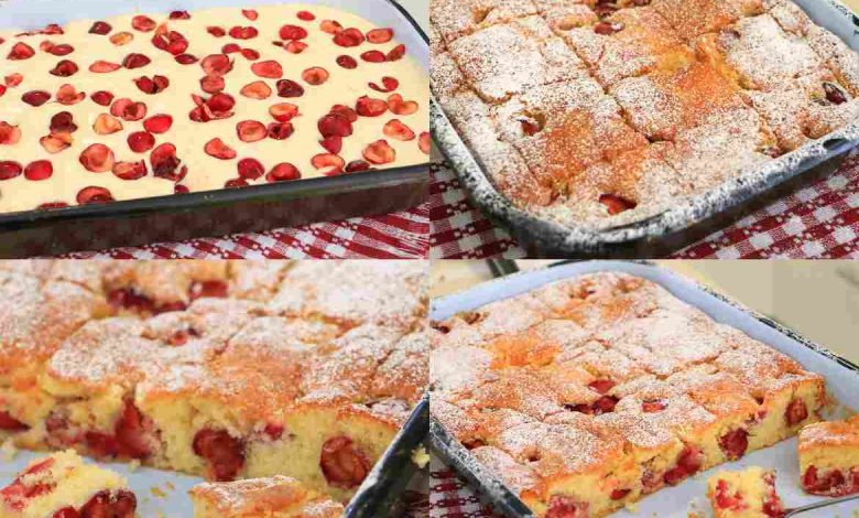 Photo of Großmutters Kirschkuchen der im Mund schmilzt!