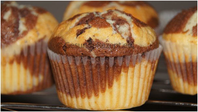 Photo of Donauwellen Muffins gefüllt mit Kinder Schokobons