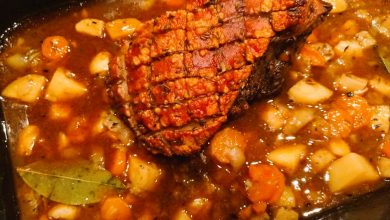 Photo of Schweinebraten, resche Kruste, leckere Soße