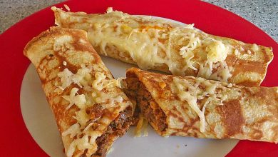 Photo of Pfannkuchen mit Hackfleischfüllung