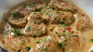 Photo of Schnitzel in Senfsoße, das könnte ich jeden tag essen!