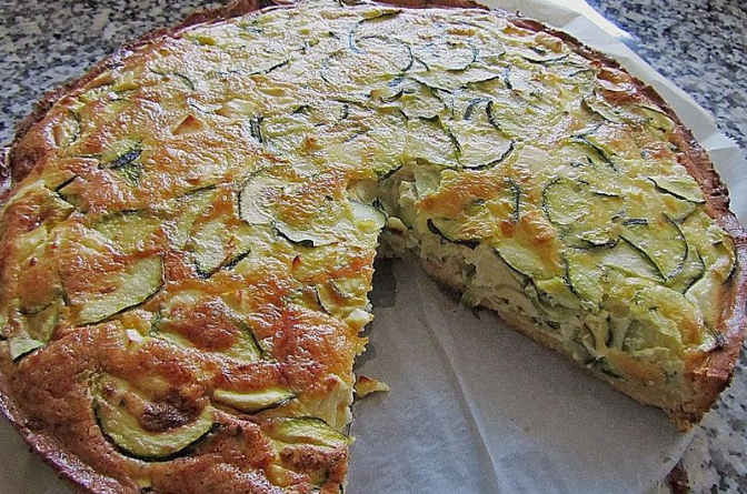 Photo of Schafskäse Zucchini Quiche
