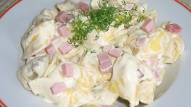 Photo of Tortellini mit Käse Sahne Soße