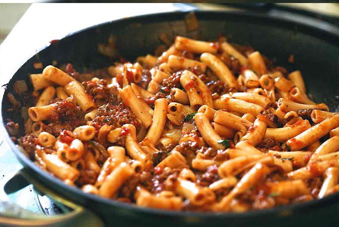 Photo of Schnelle Nudel-Pfanne in 15 Minuten