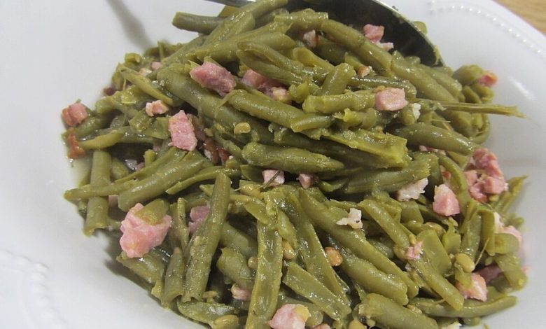 Photo of Grünen Bohnen mit Speck