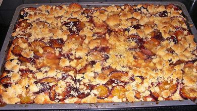 Photo of Schneller pflaumenkuchen vom blech