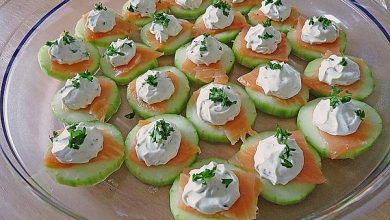 Photo of Gurken Lachs Häppchen