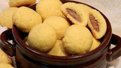 Photo of Kokos Nougat Knöpfe