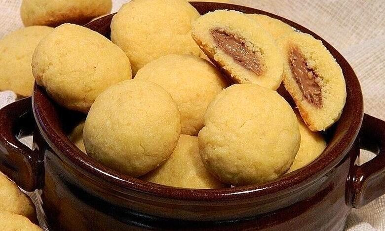 Photo of Kokos Nougat Knöpfe