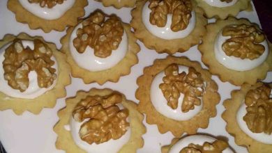 Photo of Walnussbaiser-Plätzchen