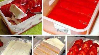 Photo of Erfrischendes Sommerliches Erdbeer-Tiramisu