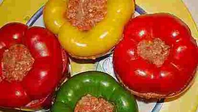 Photo of Gefüllte Paprika mit einer würzigen Soße