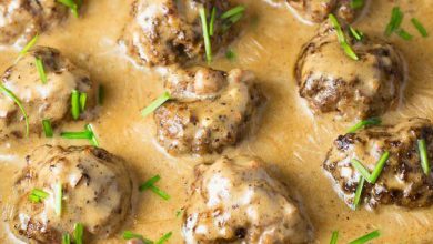 Photo of Hackbällchen in Senfsauce