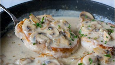 Photo of Schnitzel in leckere Crème fraiche Soße