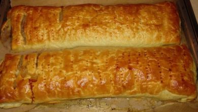 Photo of Hackfleisch Paprika Käse Rolle