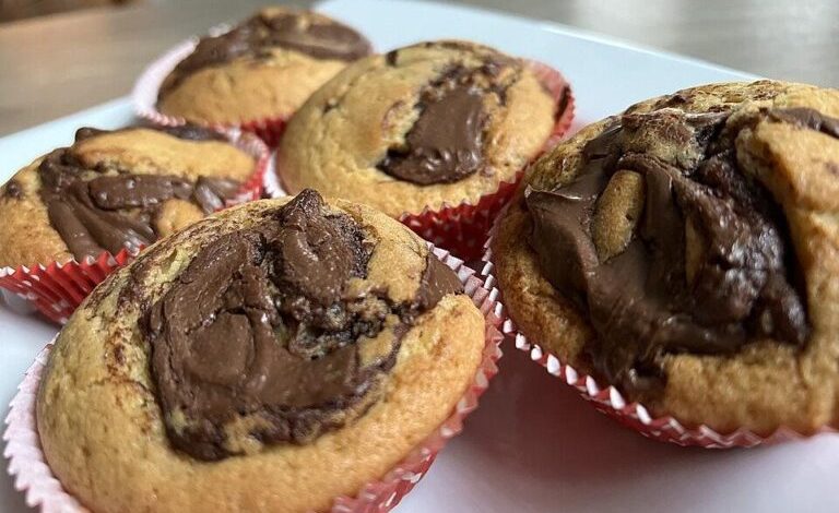 Photo of Nutella Muffins, unglaublich schnell und lecker!