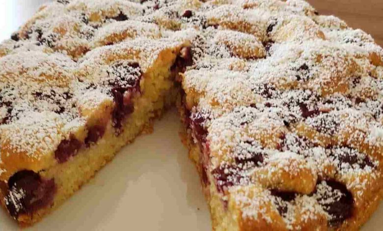 Photo of Blitz Kirschkuchen mit Vanillepudding, schmilzt im Mund!