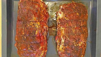 Photo of Gyrosschichtbraten, schmort im Backrohr vor sich hin!