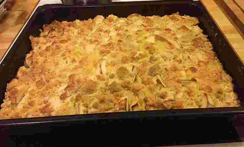 Photo of Apfelkuchen mit Streuseln