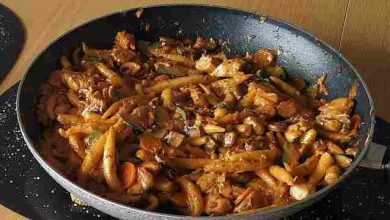 Photo of Schupfnudel-Hähnchen-Gemüsepfanne