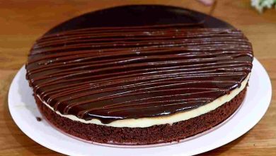 Photo of Schokokuchen mit Vanillepudding