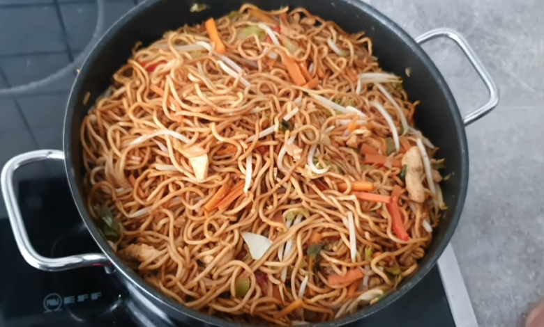 Photo of Gebratene Nudeln wie vom Asiaten
