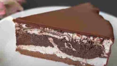 Photo of Schoko Quarktorte ohne Backen
