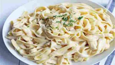 Photo of Nudeln mit Frischkäse