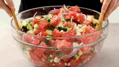 Photo of Wassermelonensalat