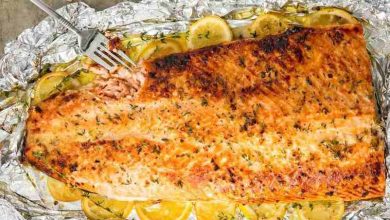 Photo of Lachs in Knoblauch-Zitronen-Butter